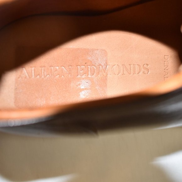 New! Allen Edmonds Denali Derby Brown Size 9 3E 5784 DD299 main image 8